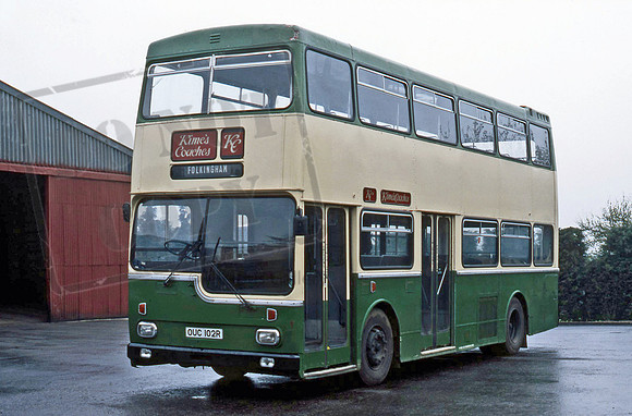 Kimes OUC102R at Folkingham in 4/88