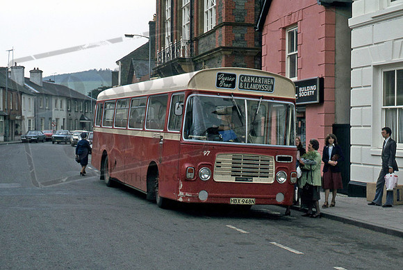 Davies of Pencader HBX948N at Lampeter 679a