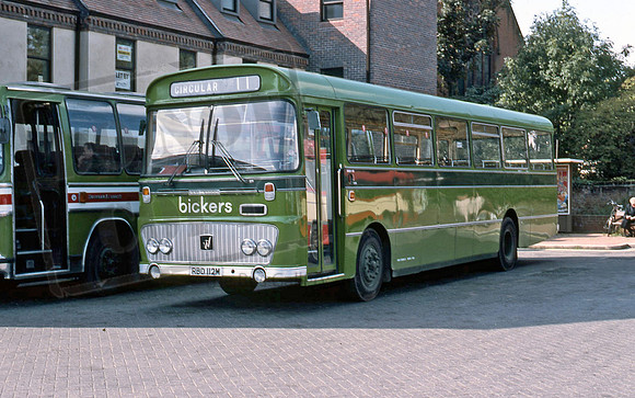 Bickers of Coddenham RBD112M Ipswich 10/84