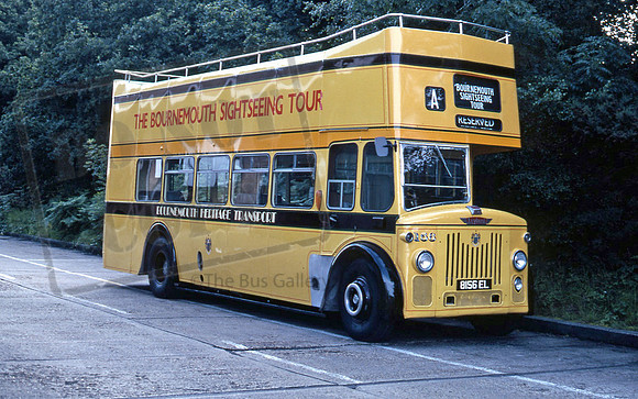 Bournemouth Heritage Transport 8156EL in 7/91