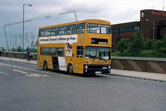 Stevensons KJW306W at Wolverhampton