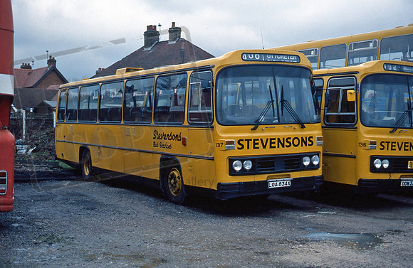 Stevensons LOA834X at Spath in Feb90