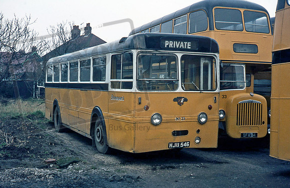 Stevensons HJU546 in Feb74