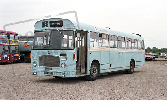 Cambus BVF667J Cambridge depot RP31 070686 031
