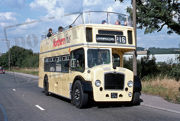 Northern Bus 627HFM Wales 9/93
