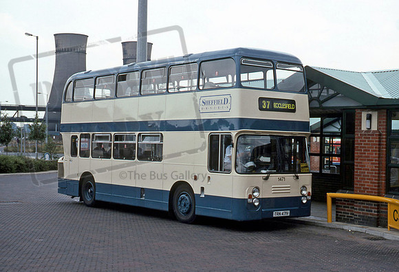 Sheffield Omnibus TRN471V Meadowhall 7/94