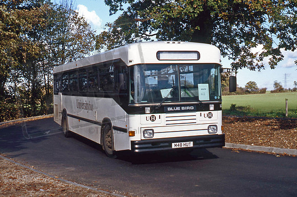 University Bus M48HUT Wall Hall Aldenham 10/94