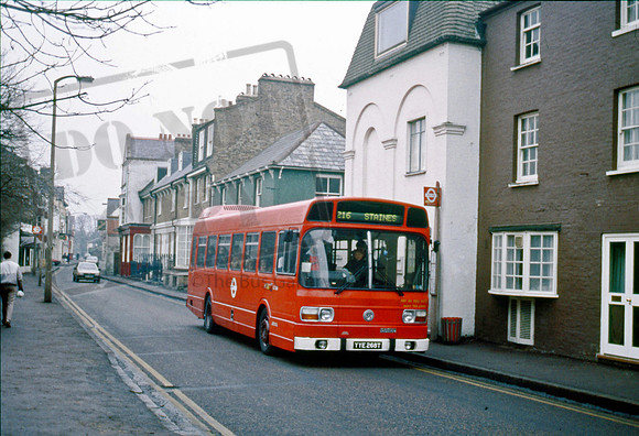 YYE268T at Sunbury Village in 2/85