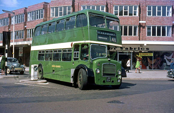 United Counties LNV504 Bedford Jun69