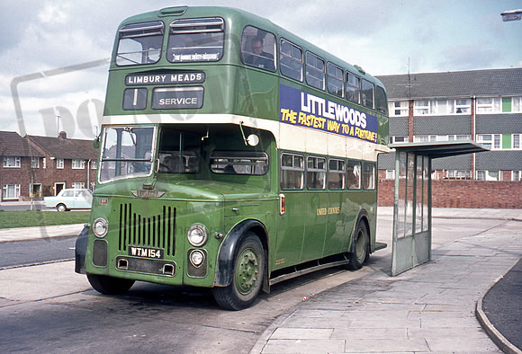 United Counties WTM154 Limbury Meads Apr72