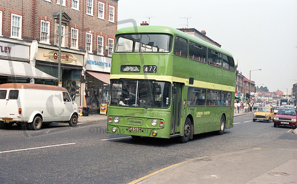 London Country RGB593M Orpington RP49 587 031