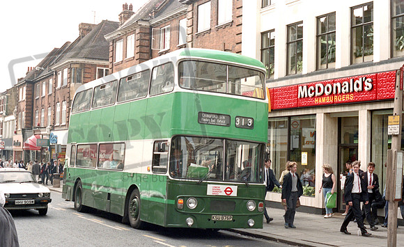 London Country North East KSU876P Enfield RP51 87 029