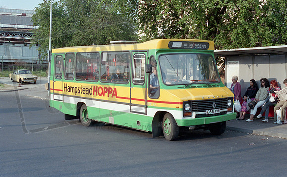 London Country North West D861NVS Golders Green RP51 87 033