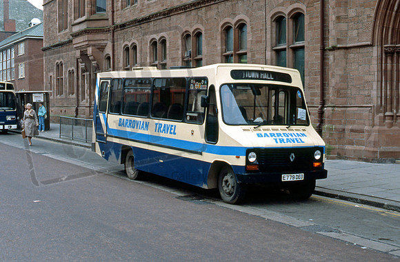 Barrow Borough Transport E779DEO 2/89