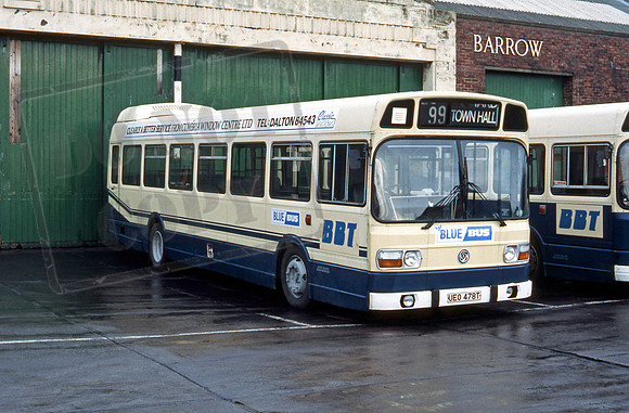 Barrow Borough Transport UEO478T 3/89
