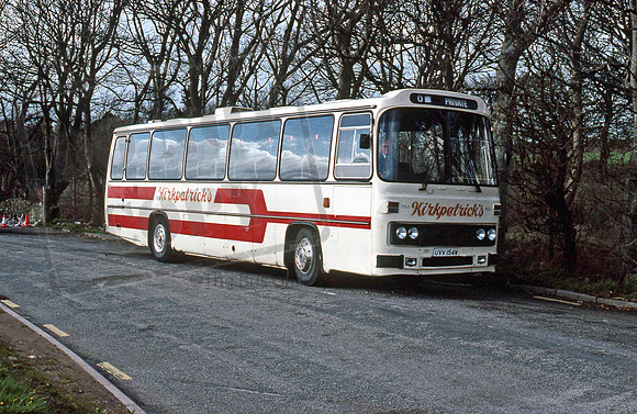 Cumberland former Kirkpatricks UVV154W 4/90