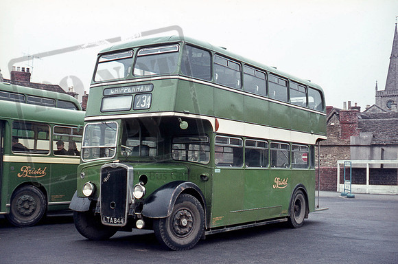 Bristol Omnibus LTA844 Chippenham 4/70