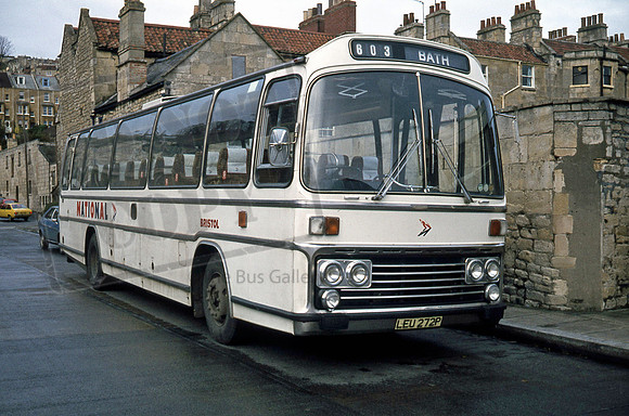 Bristol Omnibus LEU272P 11/78