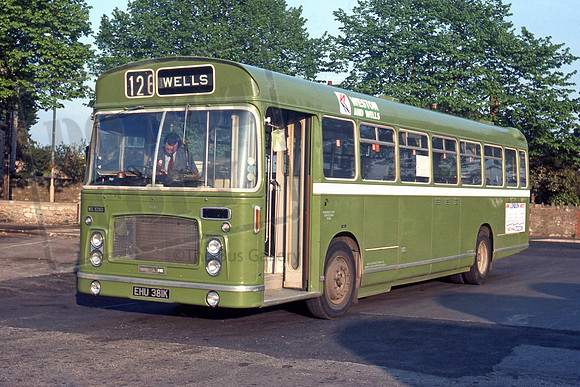 Bristol Omnibus EHU381K Wells 05/84