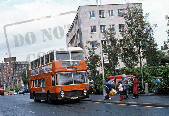 GMT AJA420L (1420) Stockport 9/83