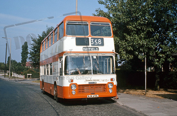GMT AJA413L (1413) Rose Hill, Marple 8/76