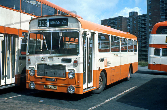 GMT BNE 765N (1322) Wigan 4/77