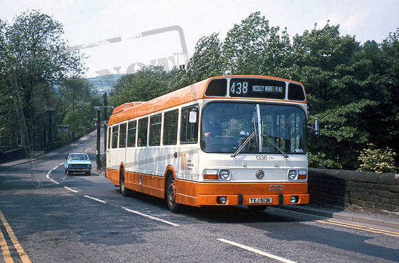 GMT TXJ513K (1336) near Dobcross 6/76