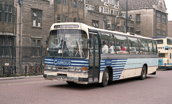 Cambus XYK765T Cambridge RP56 87 013