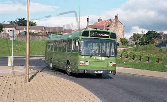 United XPD234N Bishop Auckland RP61 87 030