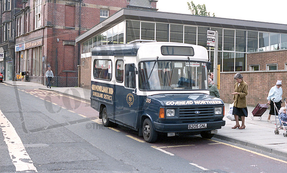 Go Ahead Northern Sunderland District B205GNL Houghton le Spring RP62 87 004