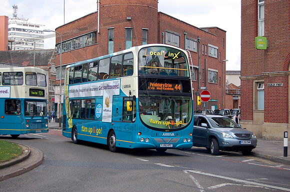 Arriva Fox County YJ56KFC Leicester Apr07