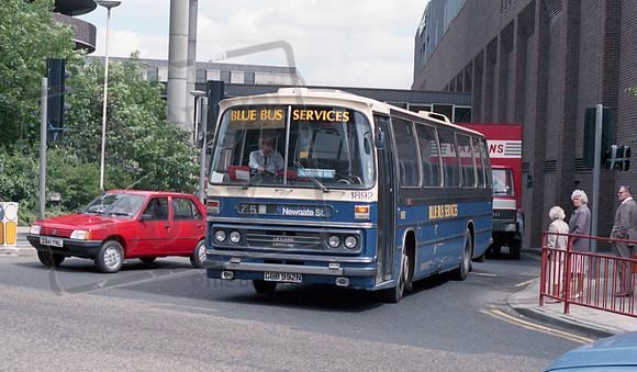 Blue Bus GBB992N Newcastle RP63 87 031