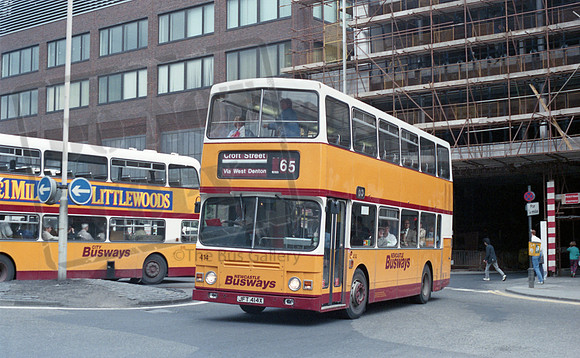 Newcastle Busways JFT414X Newcastle RP63 87 035