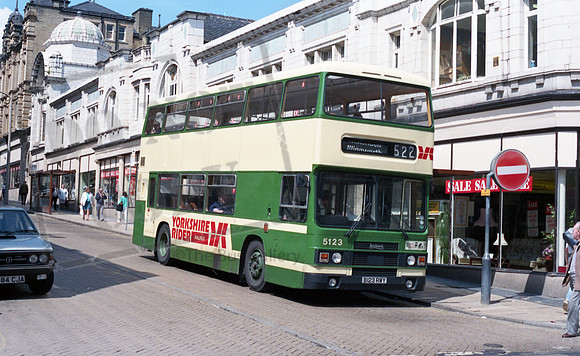 Yorkshire Rider B123RWY RP65 87 030