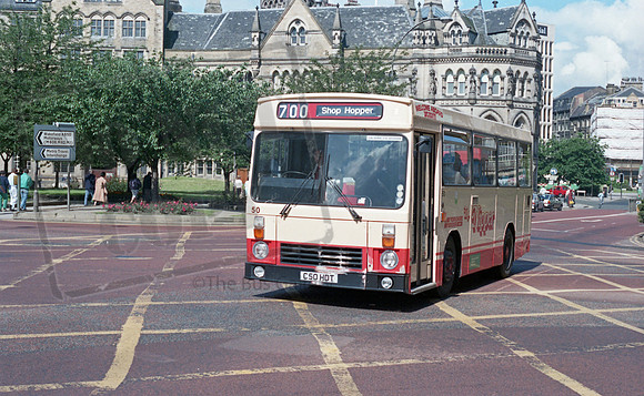 Yorkshire Rider C50HDT Bradford RP65 87 016