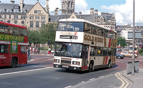 Yorkshire Rider Gold Rider B141RWY Bradford RP65 87 015
