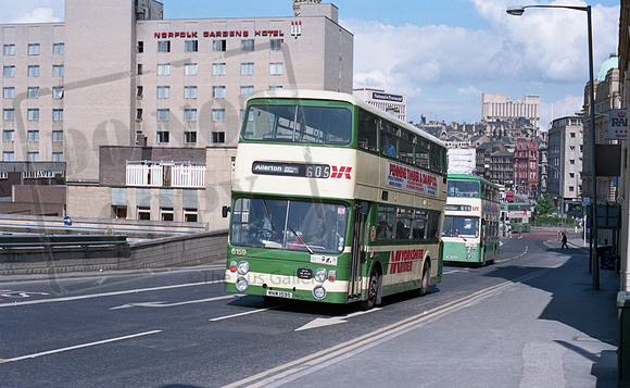 Yorkshire Rider WNW159S Bradford RP65 87 010