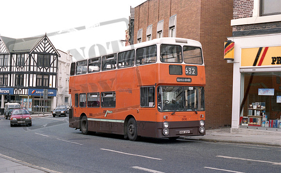 GM Buses ANA616Y Wigan RP68 87 013