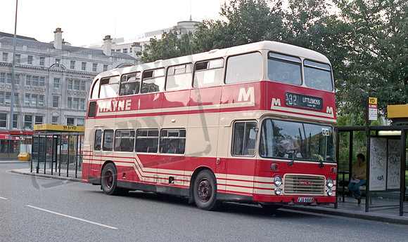 Mayne VJA666S Manchester RP68 87 020