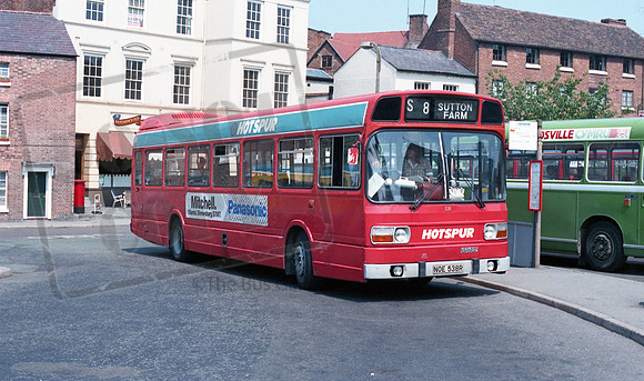 Midland Red North Hotspur NOE538R Shrewsbury RP71 87 027