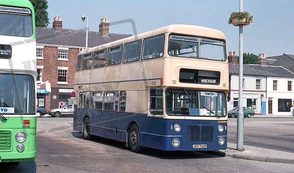 Wright JOV722P Wrexham RP71 87 023