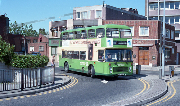 Southdown West Sussex JWV256W Portsmouth Harbour RP74 87 021