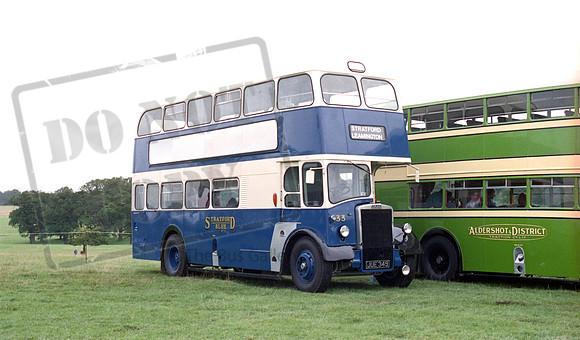 Stratford Blue Preserved JUE349 Woburn Showbus RP75 060987 030