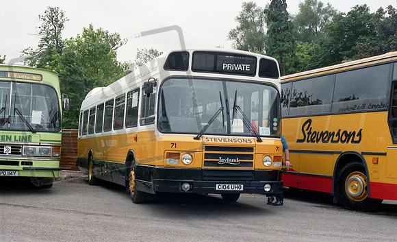Stevensons C104UHO Woburn Showbus RP75 0609987 032