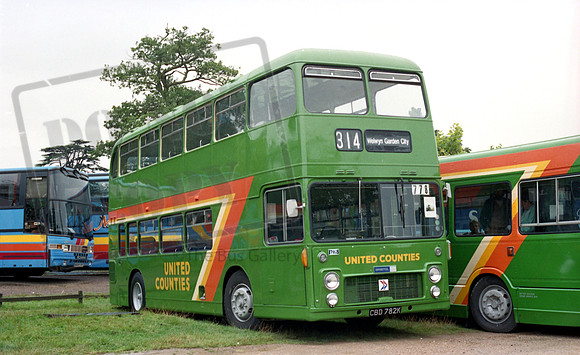 United Counties CBD782K Woburn Showbus RP75 060987 034