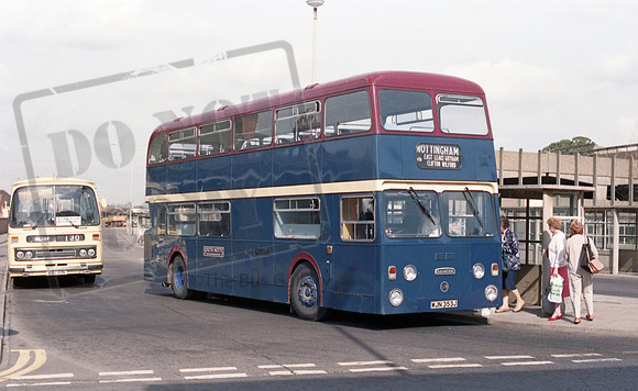 South Notts WJN353J Loughborough RP78 87 029