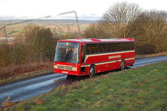 Bromyard Omnibus H18BUS Bromyard Downs Jan07