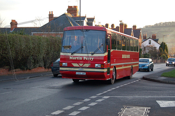 Bromyard Omnibus H365AMT Bromyard Jan07