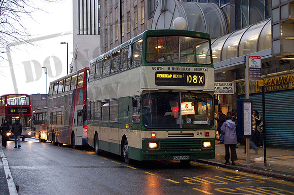 North Birmingham Busways F128PHM Feb07