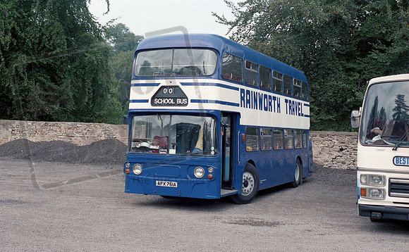 Rainworth Travel AFX761A Cromford Mill RP80 87 032